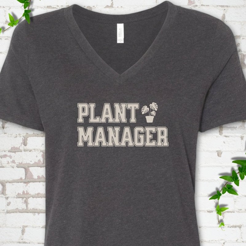 Plant Manager V-Neck T-Shirt