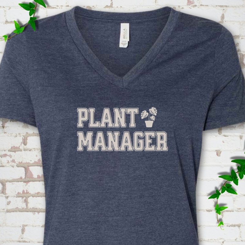 Plant Manager V-Neck T-Shirt