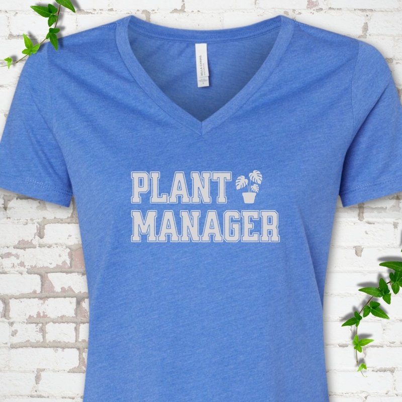 Plant Manager V-Neck T-Shirt