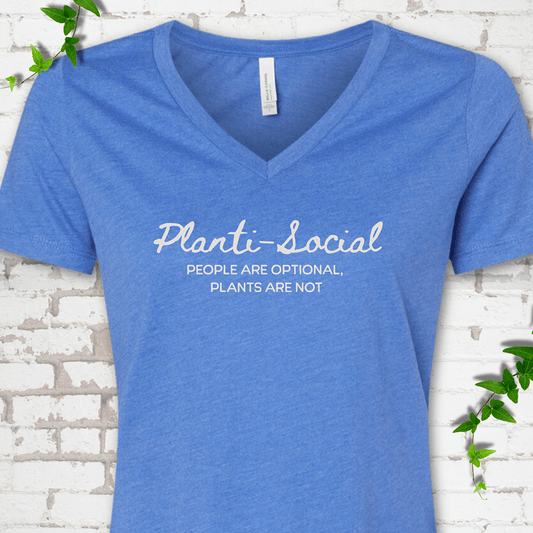 Planti-Social V-Neck T-Shirt