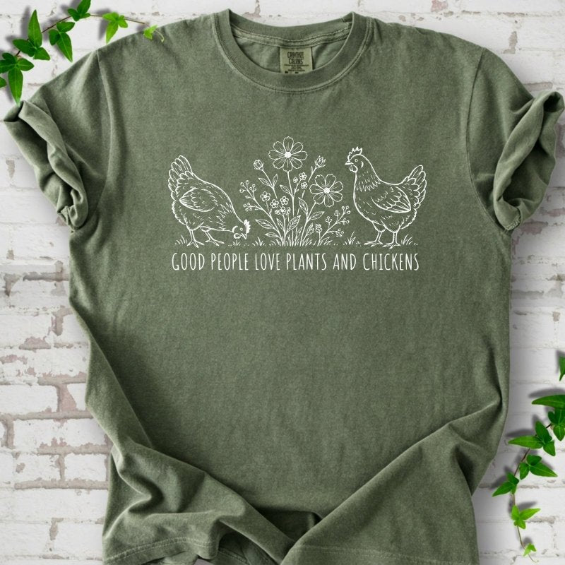 Plants and Chickens T-Shirt