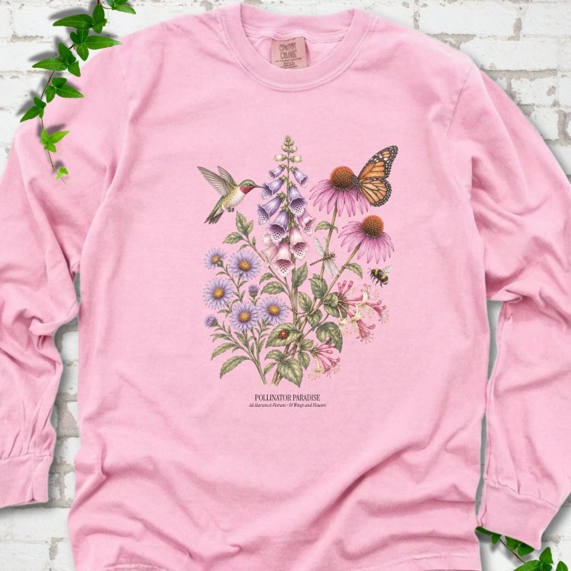 Pollinator Paradise LS T-Shirt