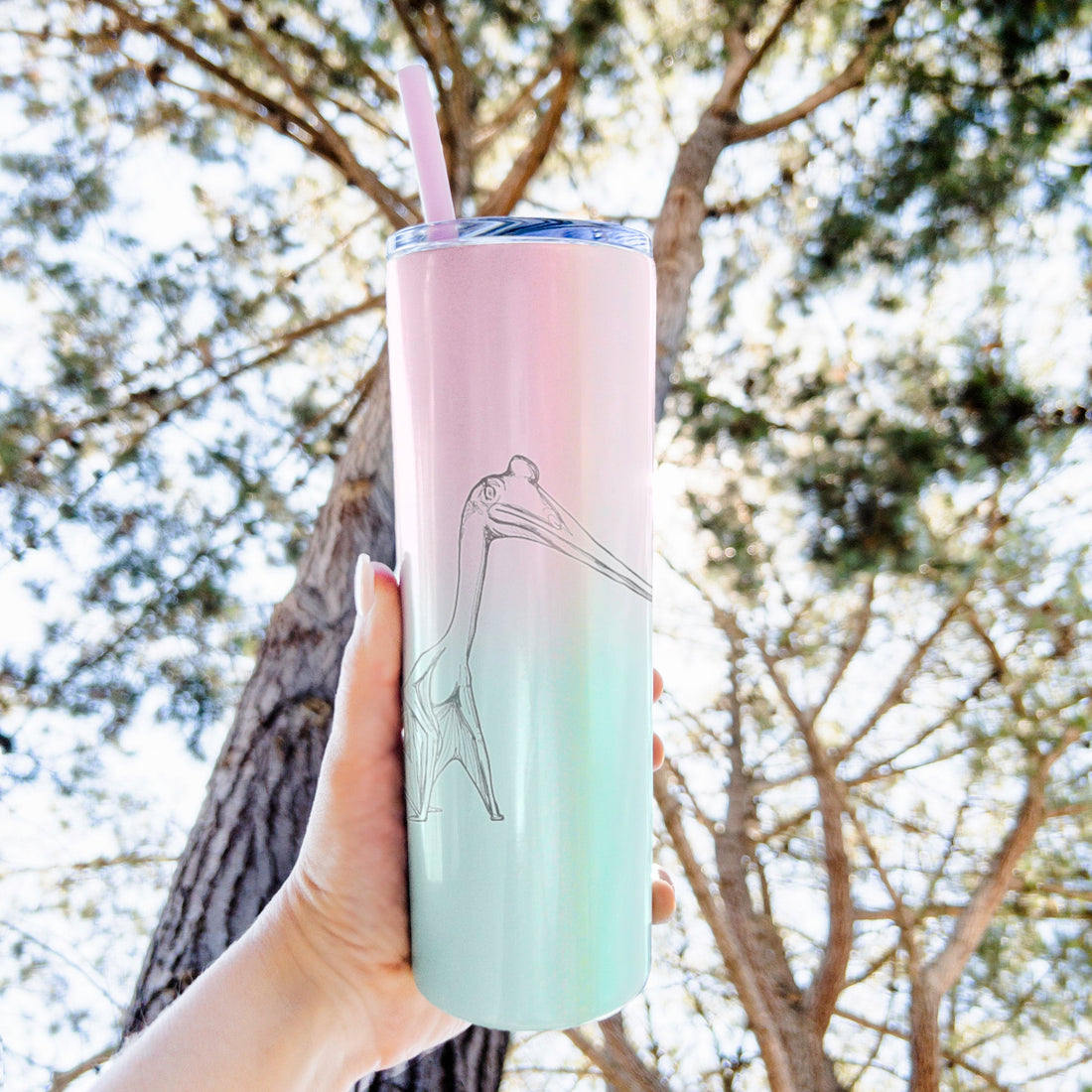 Quetzalcoatlus Northropi - 20oz Skinny Tumbler