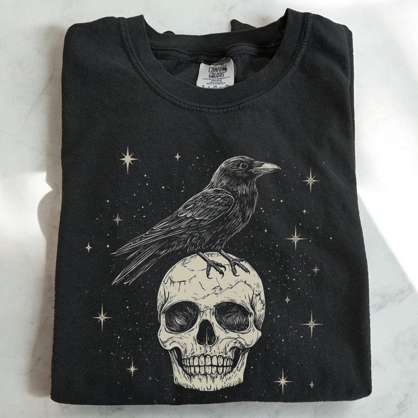 Raven Skull T-Shirt