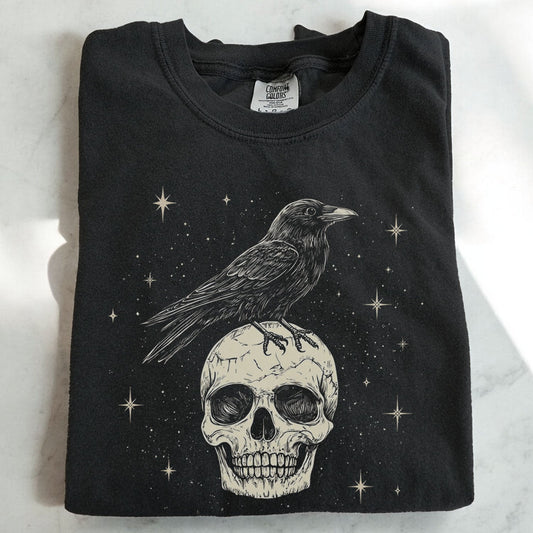 Raven Skull T-Shirt