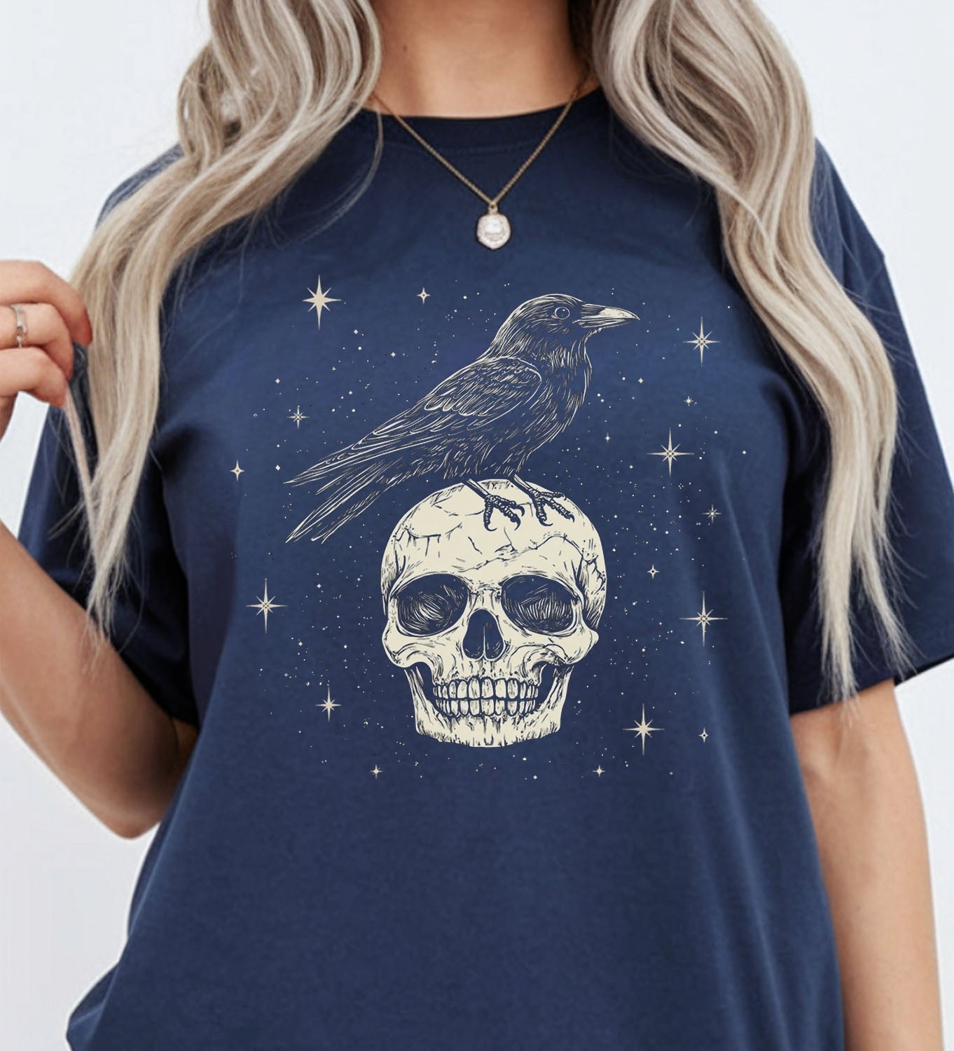 Raven Skull T-Shirt