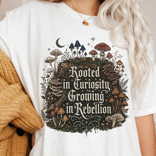 Rooted in Curiosity Rebellion T-Shirt
