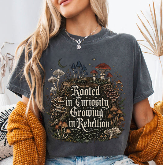 Rooted in Curiosity Rebellion T-Shirt
