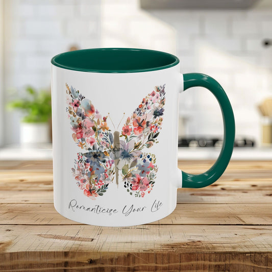 Romanticize Your Life Butterfly Mug (11/15oz)