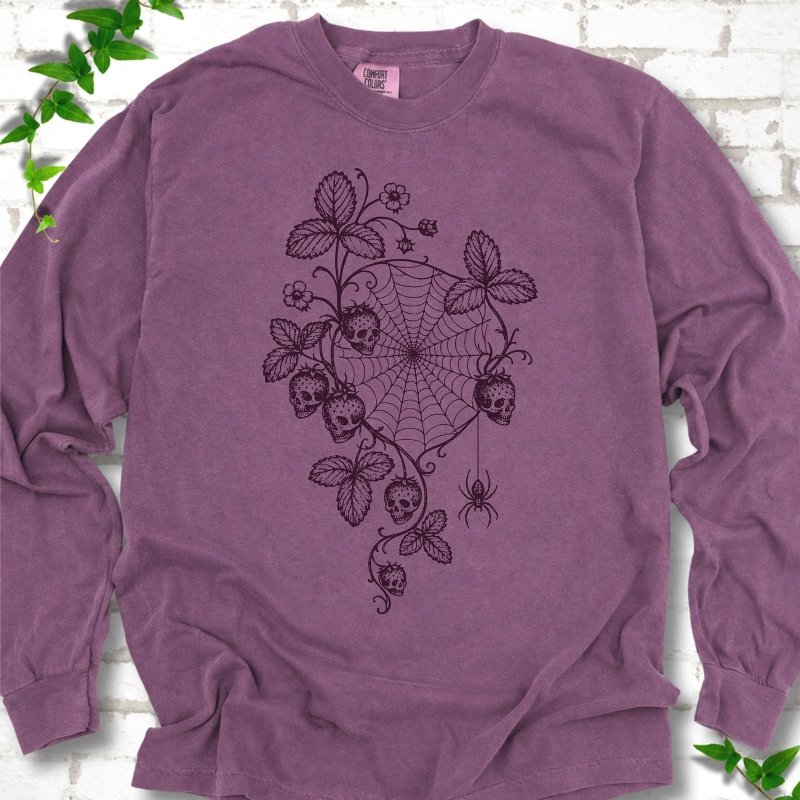 Spooky Strawberries LS T-Shirt