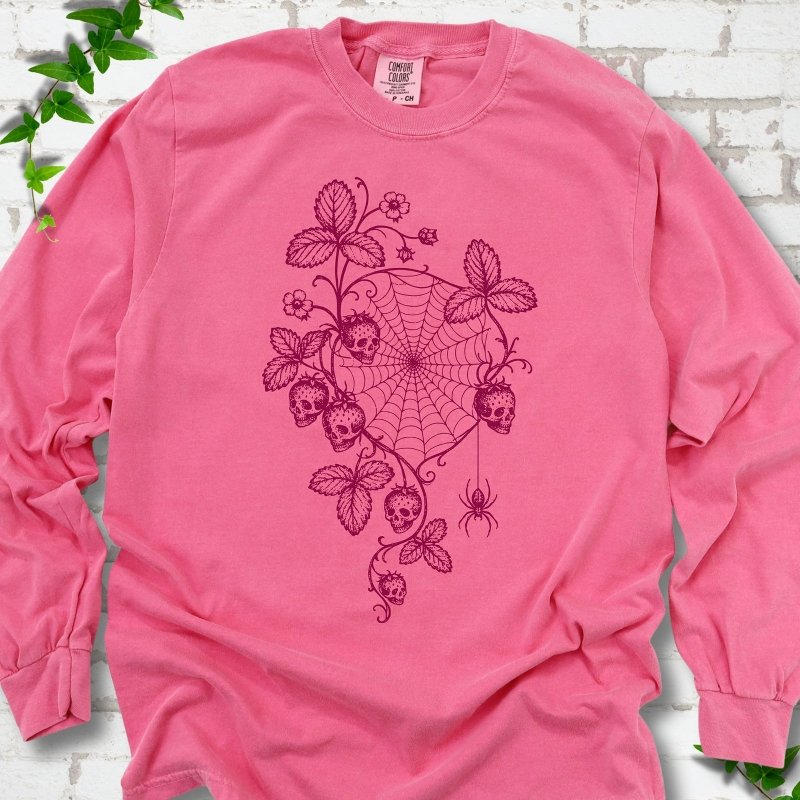 Spooky Strawberries LS T-Shirt