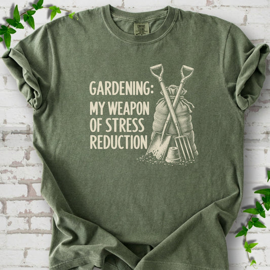 Stress Reduction Gardening T-Shirt