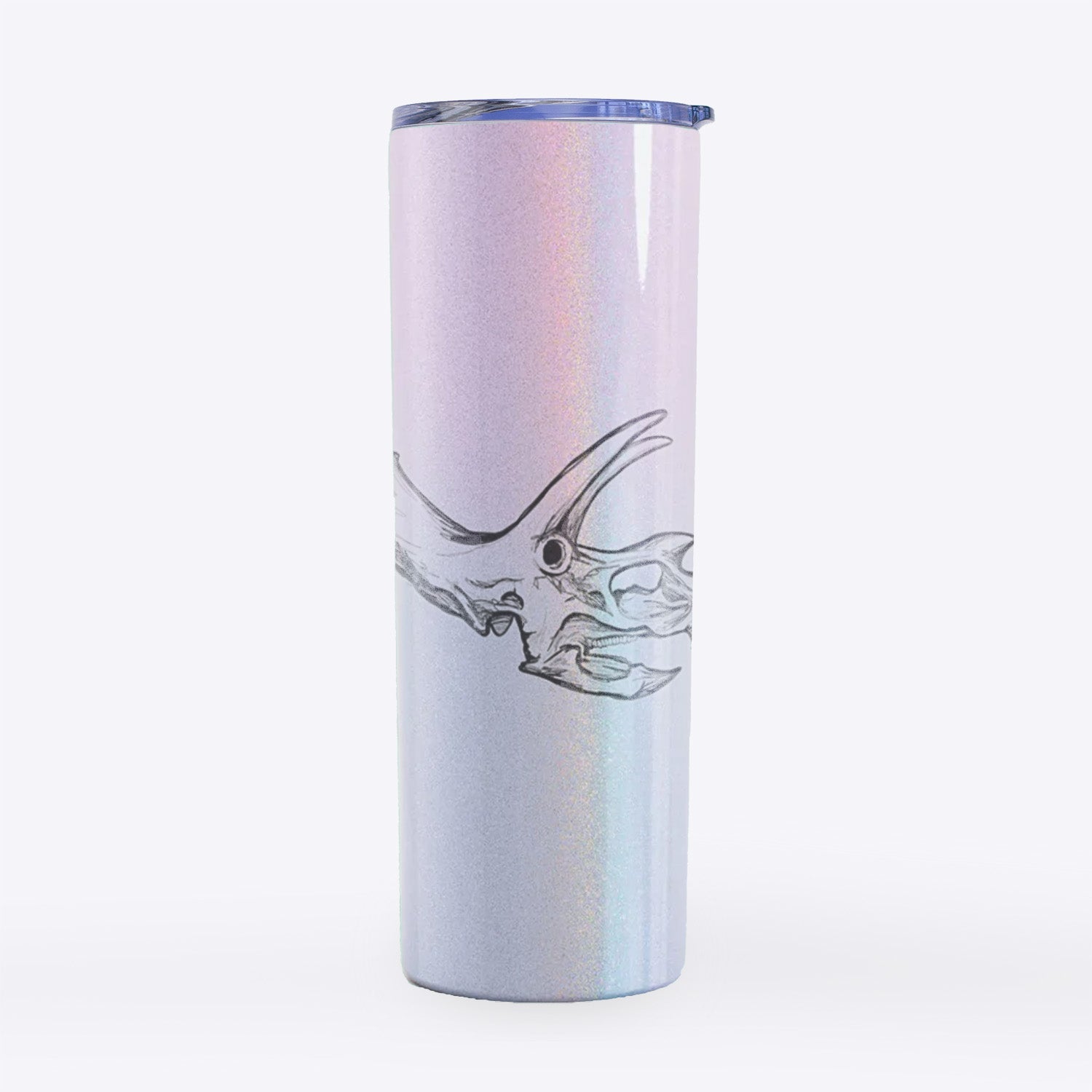 Triceratops Skull - 20oz Skinny Tumbler
