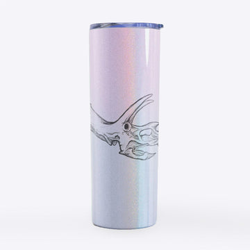 Triceratops Skull - 20oz Skinny Tumbler