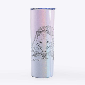 Virginia Opossum - Didelphis virginiana - 20oz Skinny Tumbler