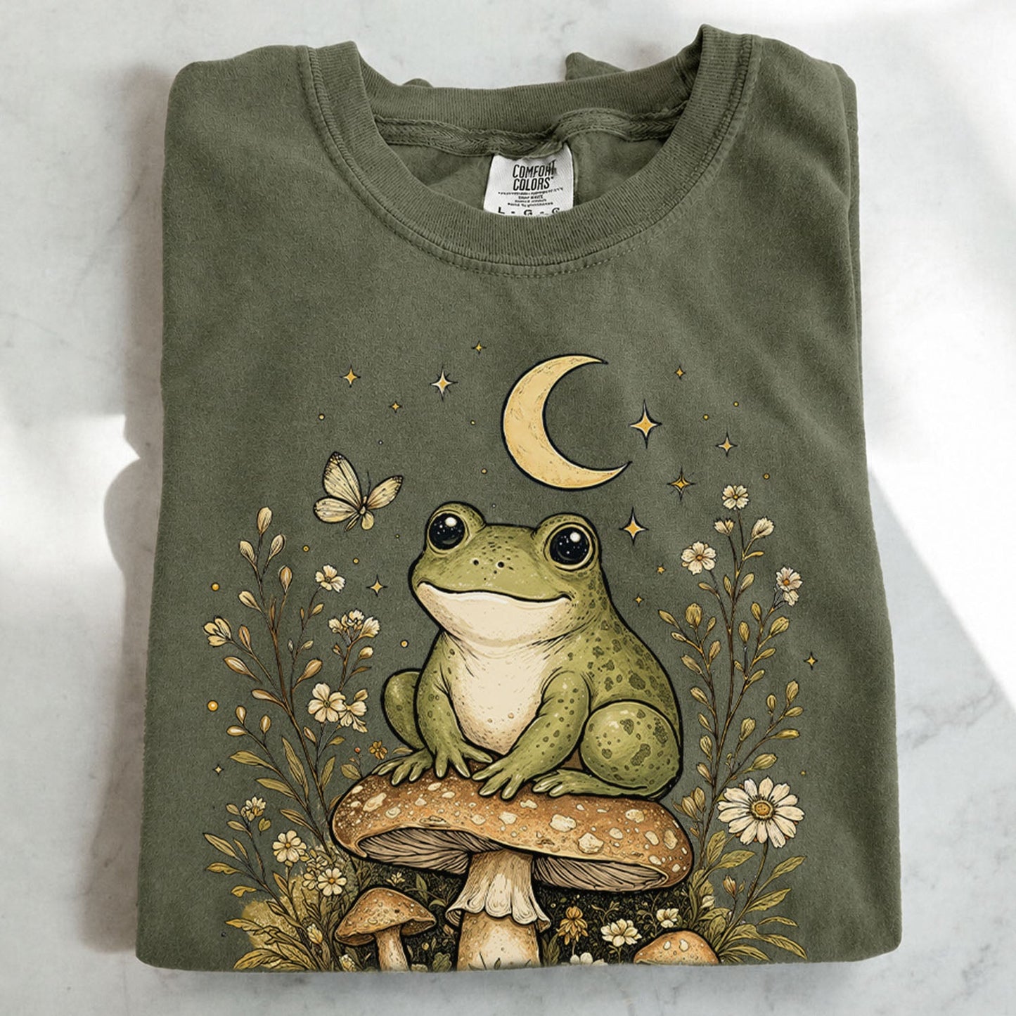 Witchy Frog Mushroom T-Shirt