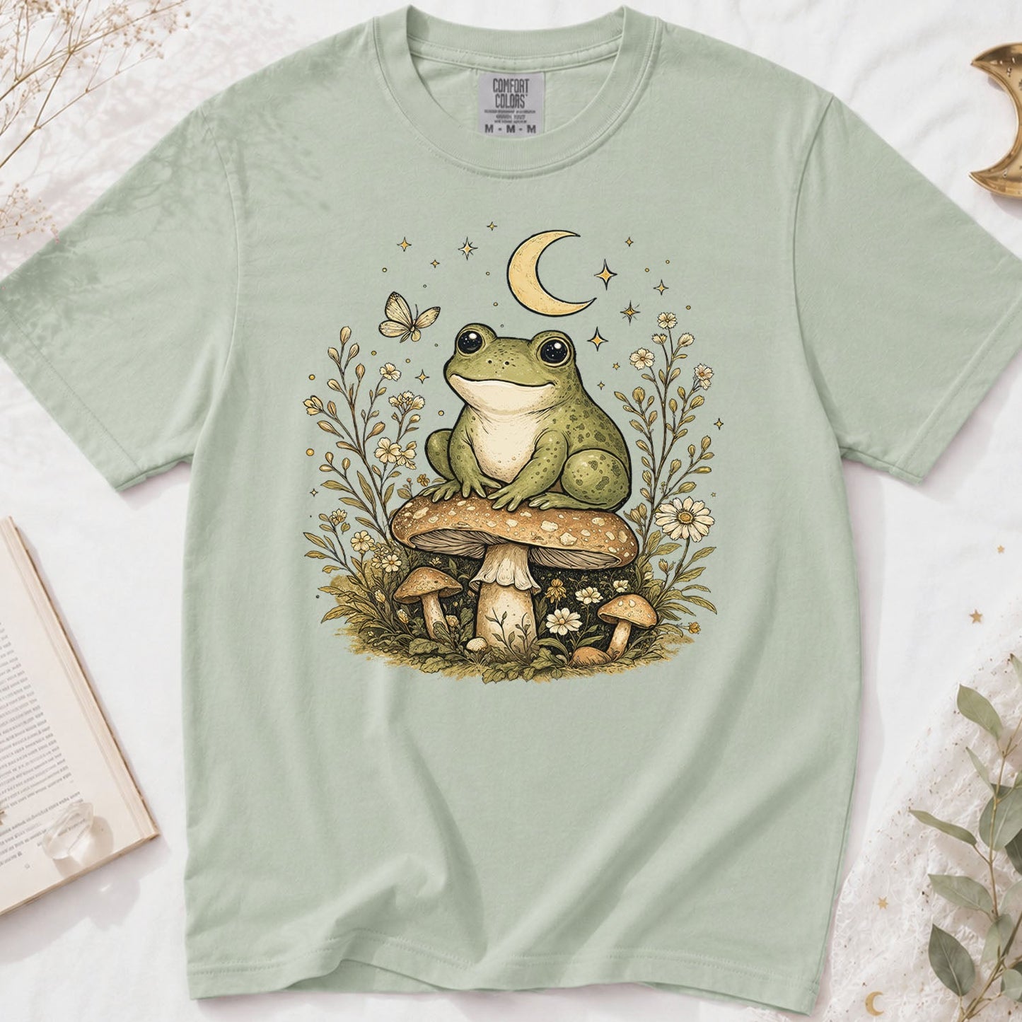 Witchy Frog Mushroom T-Shirt