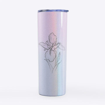 Wall Iris - Iris tectorum - 20oz Skinny Tumbler