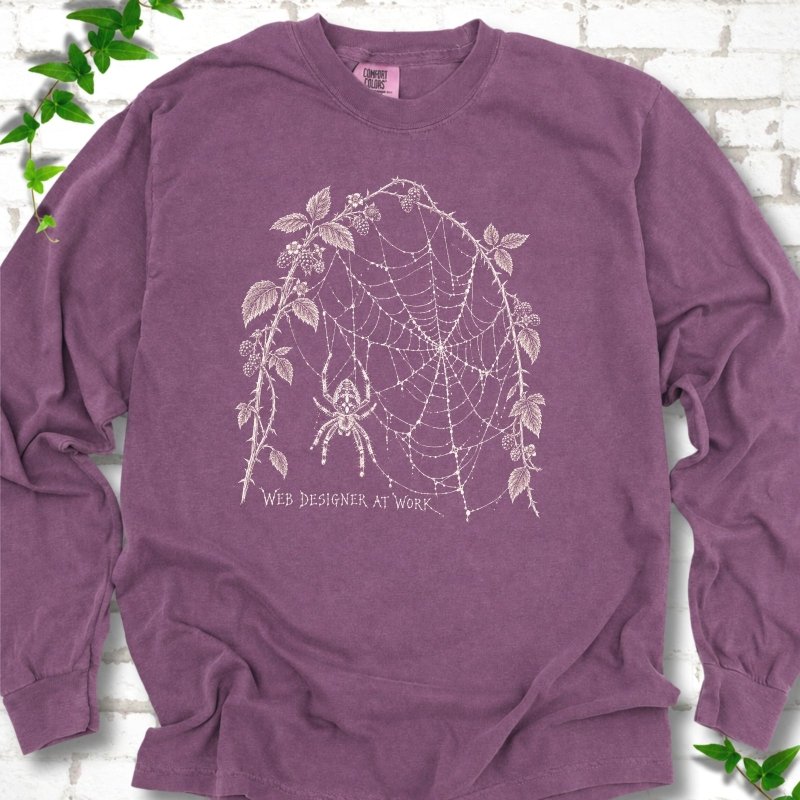 Web Designer Spider LS T-Shirt