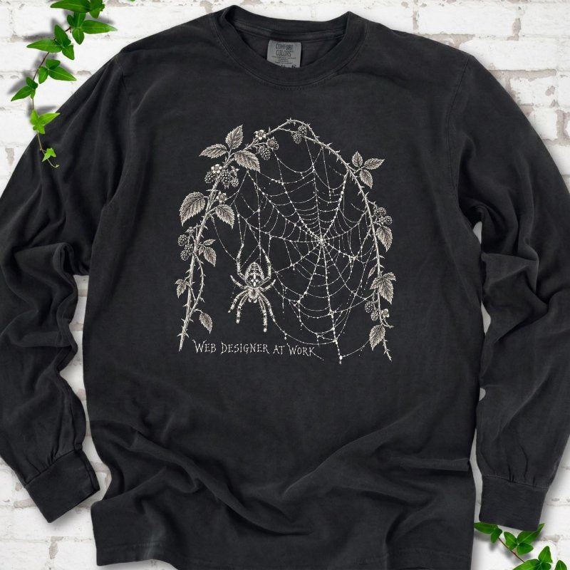 Web Designer Spider LS T-Shirt