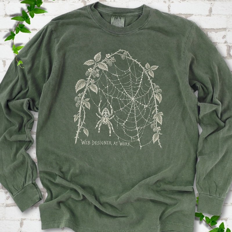 Web Designer Spider LS T-Shirt