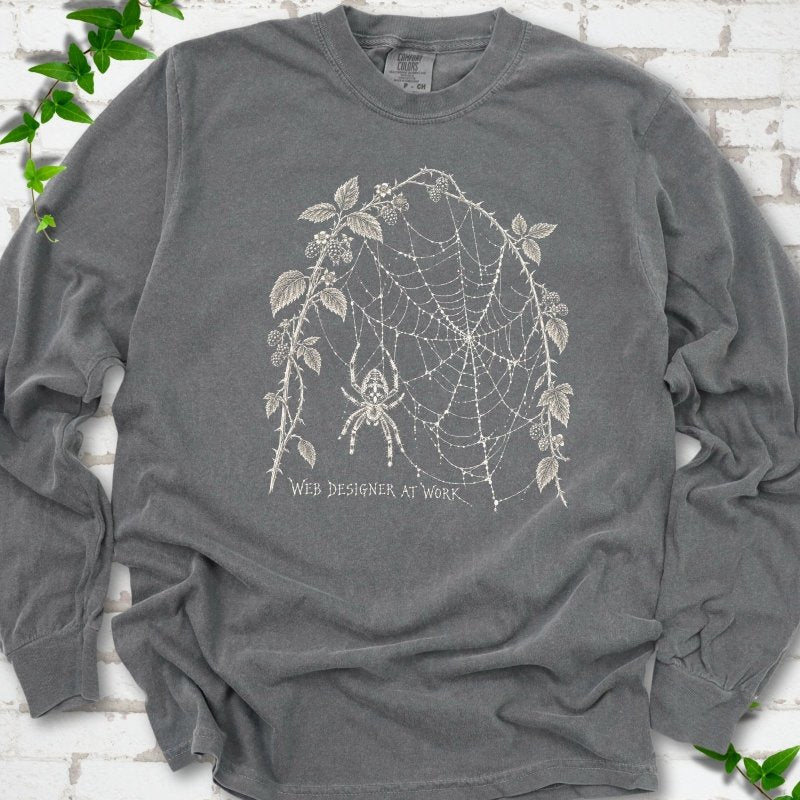 Web Designer Spider LS T-Shirt