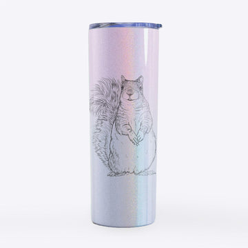 Western Grey Squirrel - Sciurus griseus - 20oz Skinny Tumbler