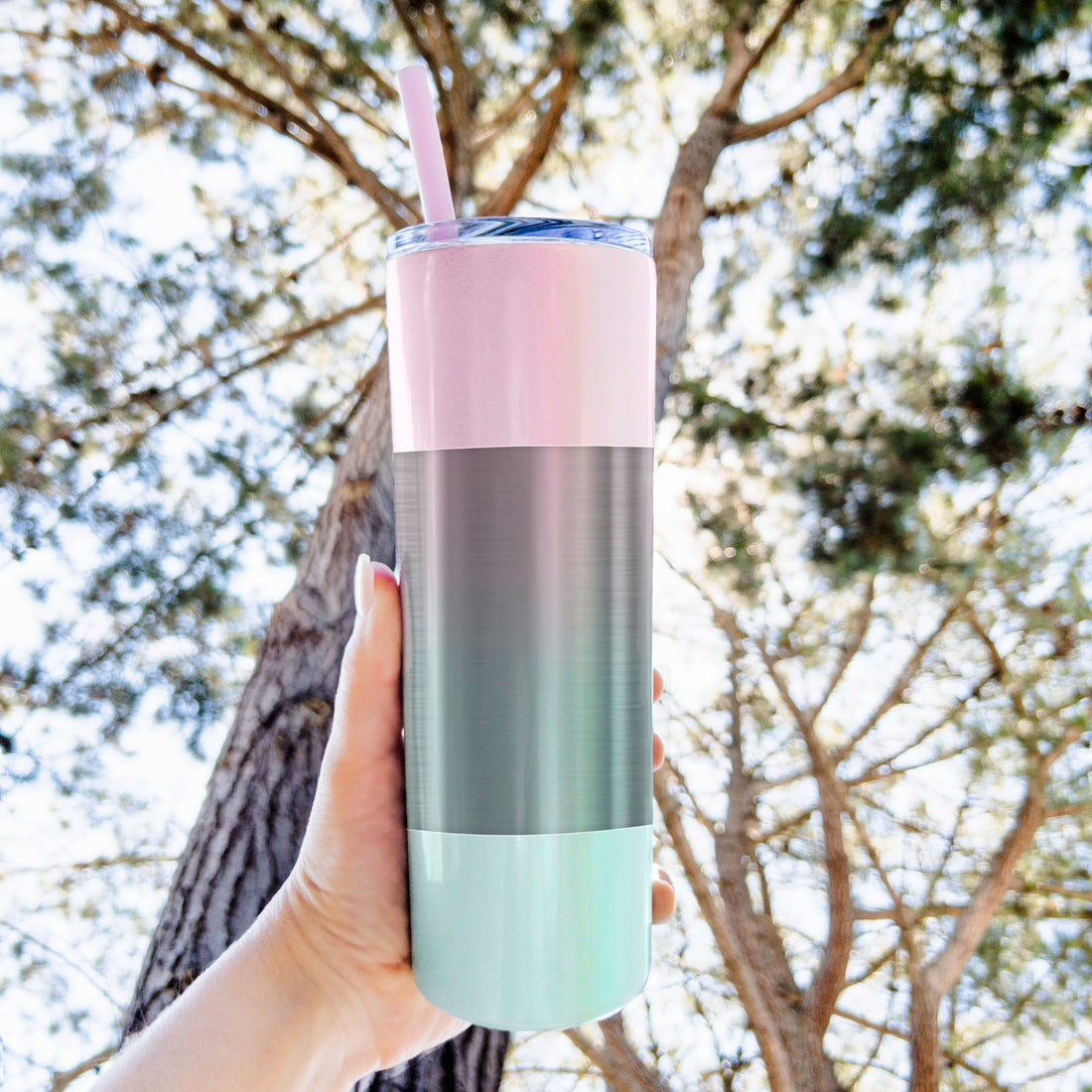 Western Grey Squirrel - Sciurus griseus - 20oz Skinny Tumbler