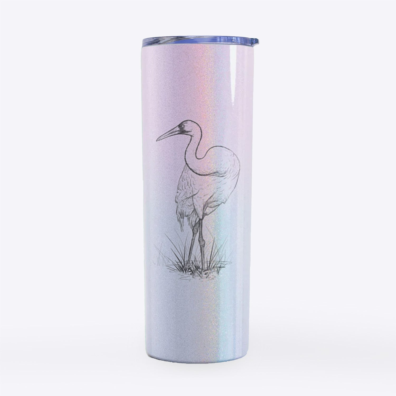 Whooping Crane - Grus americana - 20oz Skinny Tumbler