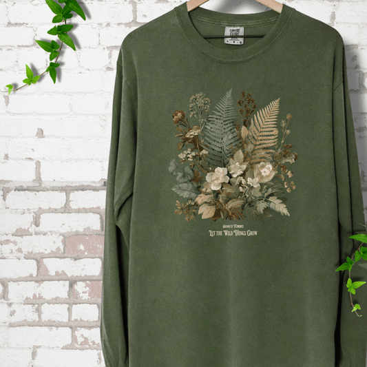 Wild Things Grow Long Sleeves