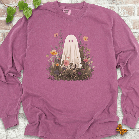 Wildflower Ghost  Long Sleeves