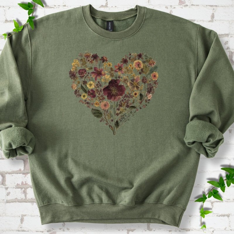 Wildflower Heart Sweatshirt