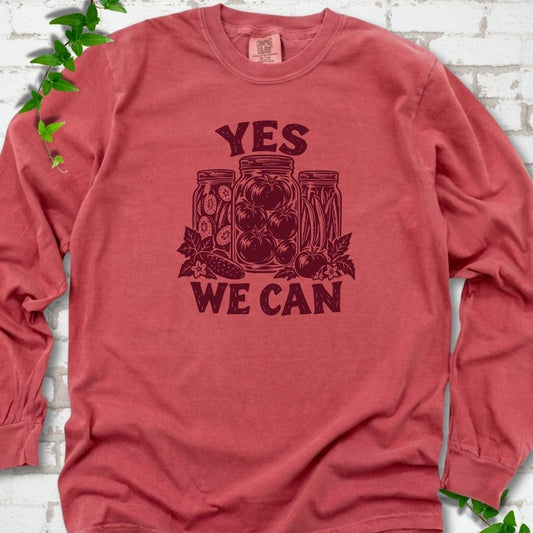 Yes We Can LS T-Shirt