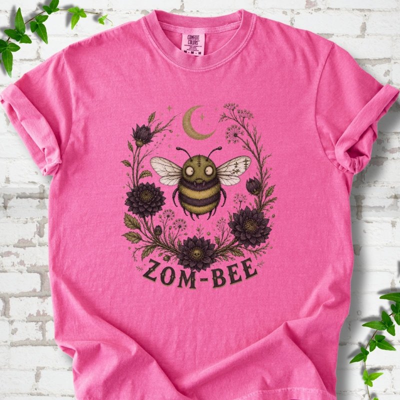 Zom-Bee Gothic Garden T-Shirt