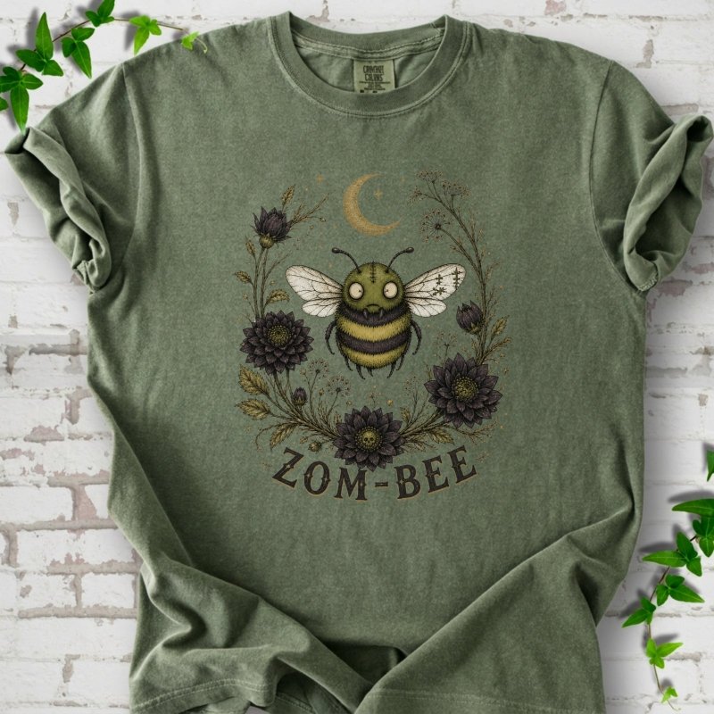 Zom-Bee Gothic Garden T-Shirt
