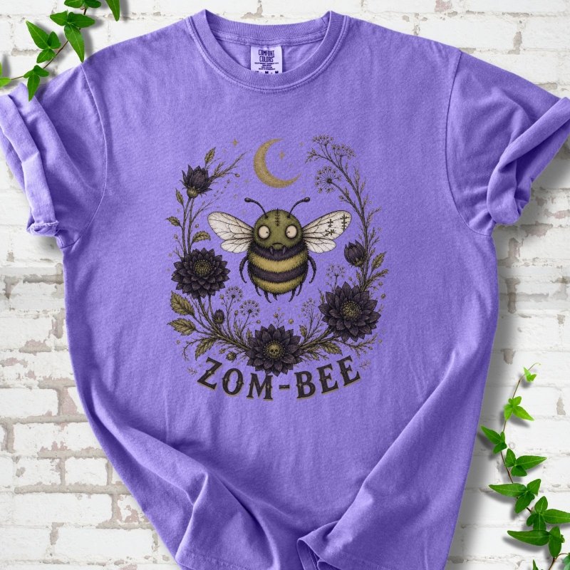 Zom-Bee Gothic Garden T-Shirt