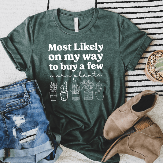 A Few More Plants Unisex Tee