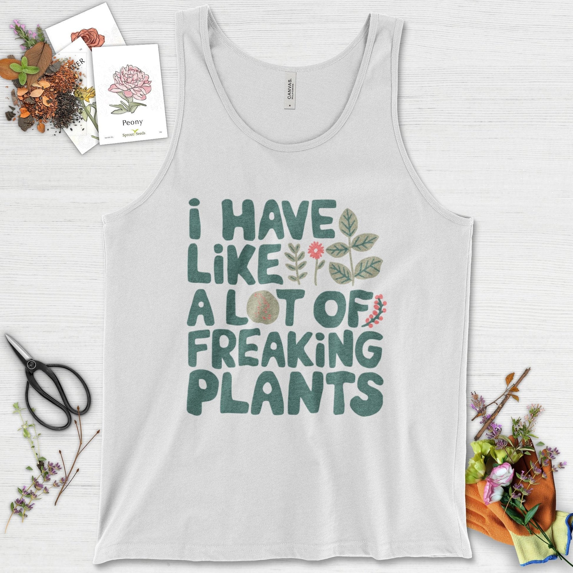 A Lot of Freaking Plants Tank Top