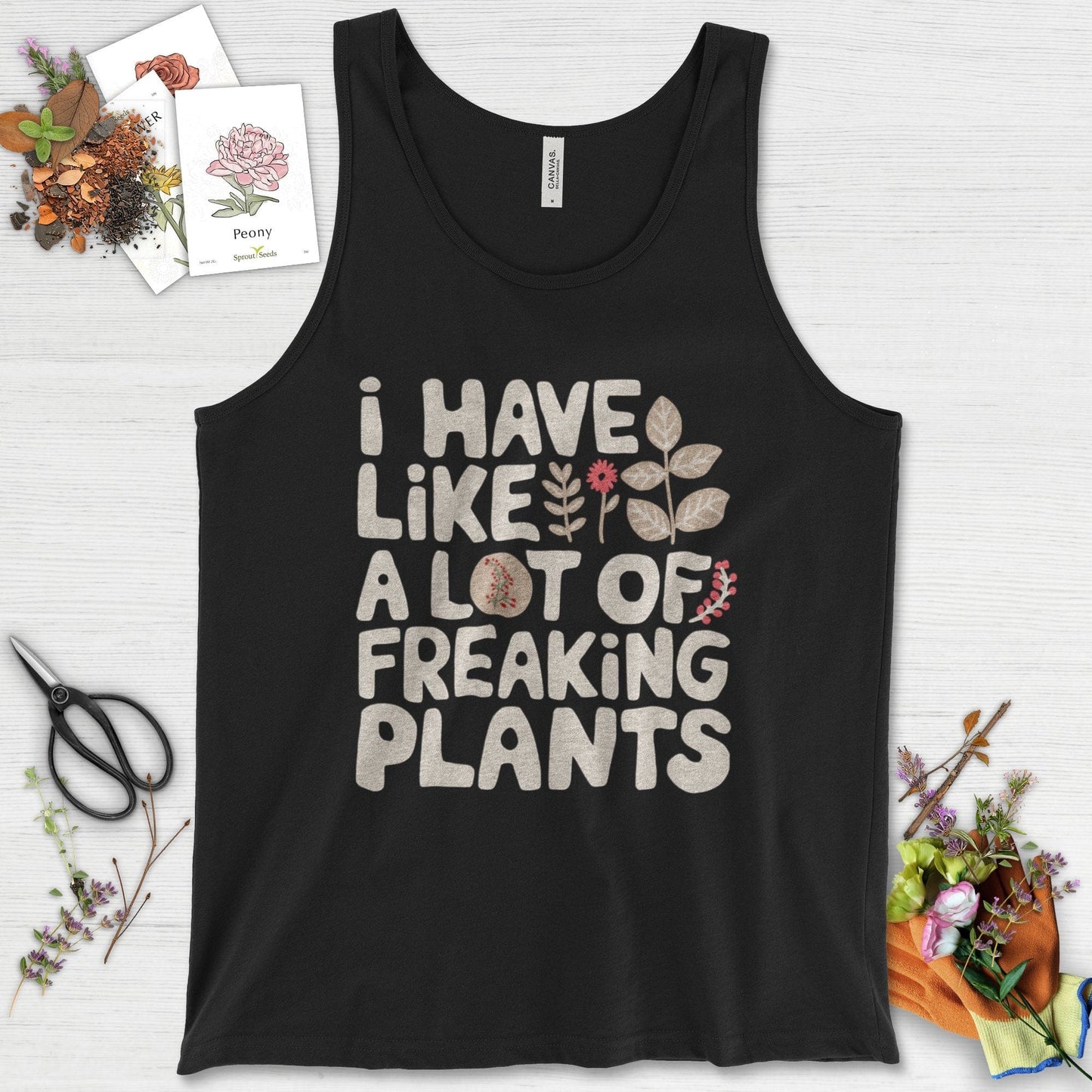 A Lot of Freaking Plants Tank Top