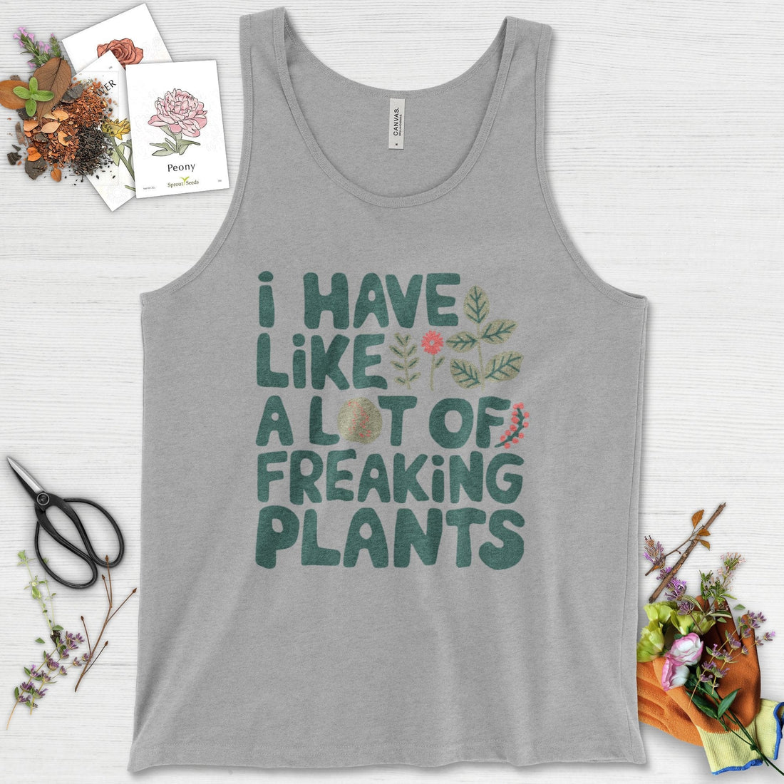 A Lot of Freaking Plants Tank Top