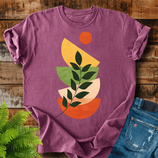 Abstract Leaf T-shirt
