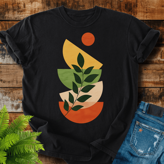 Abstract Leaf T-shirt