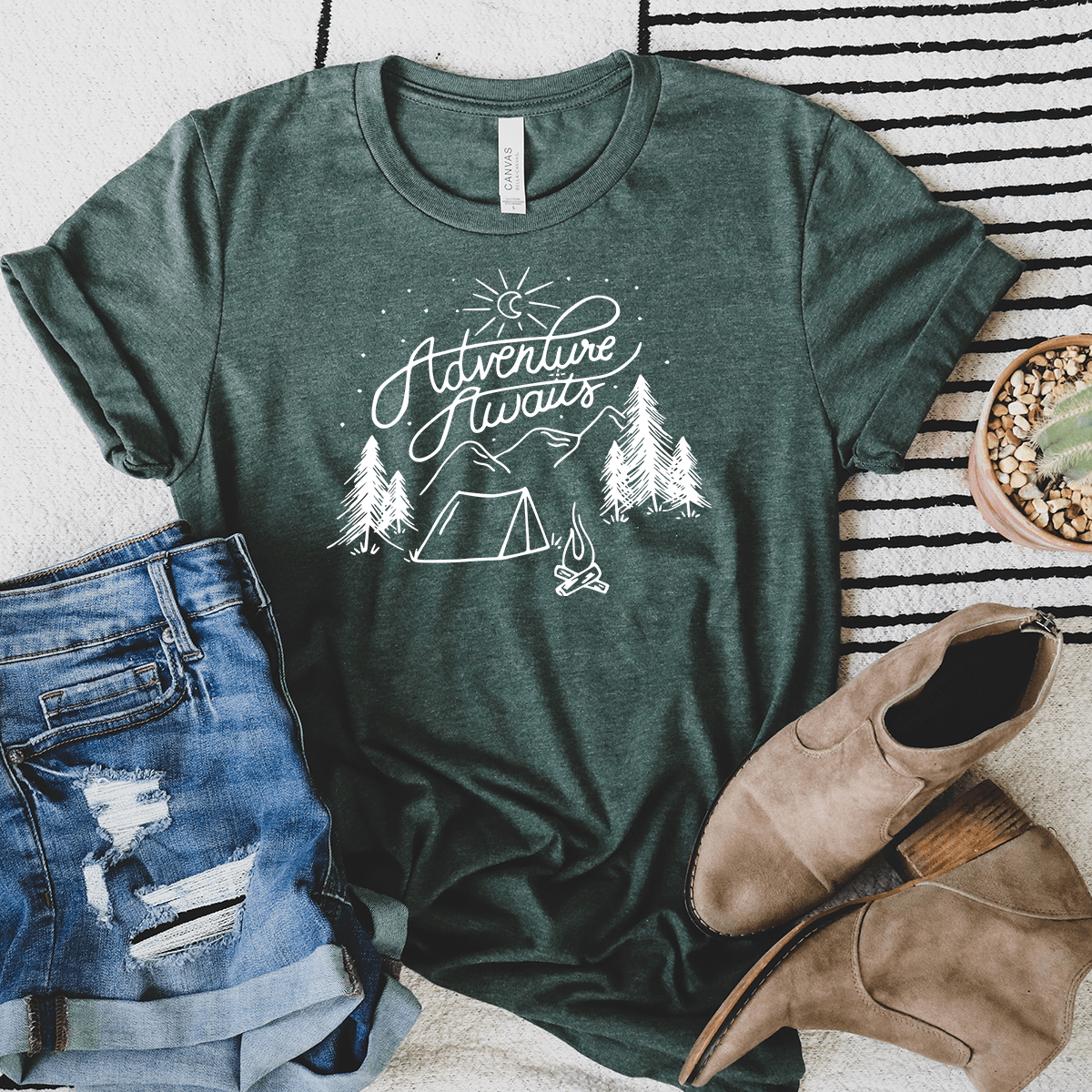 Adventure Awaits Unisex Tee