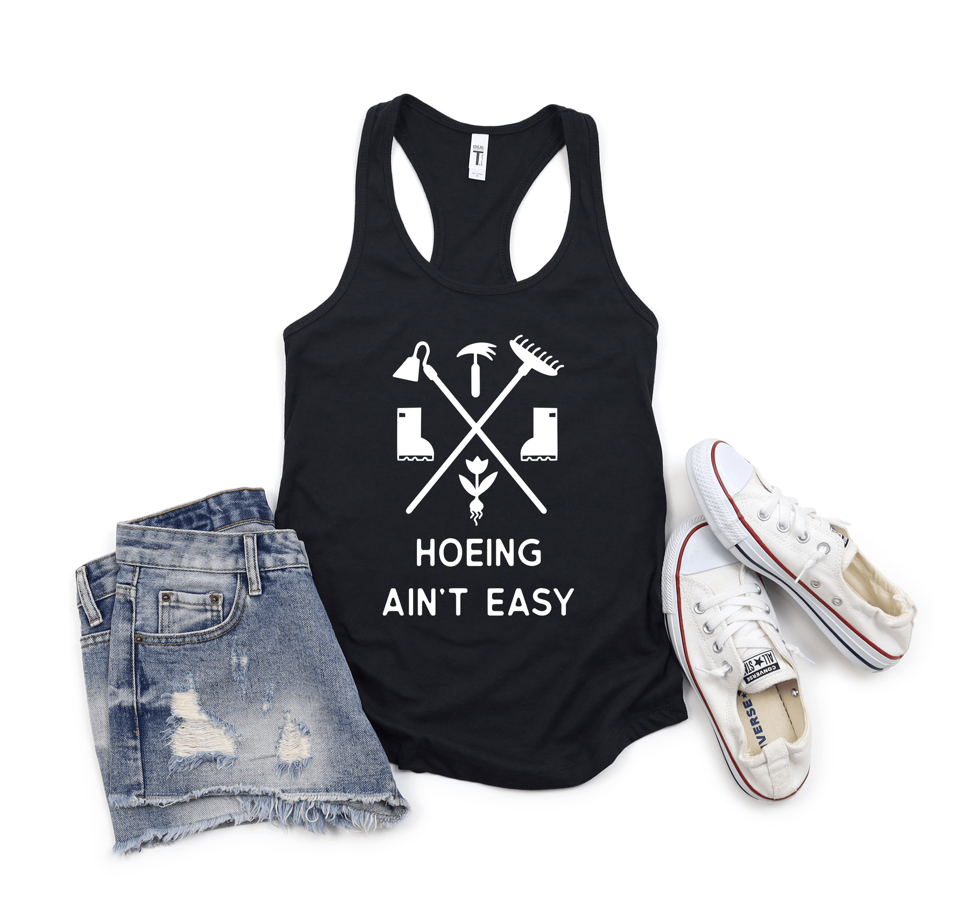 Ain't Easy Women's Racerback Tank Top