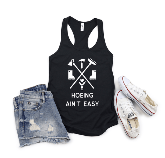 Ain't Easy Women's Racerback Tank Top