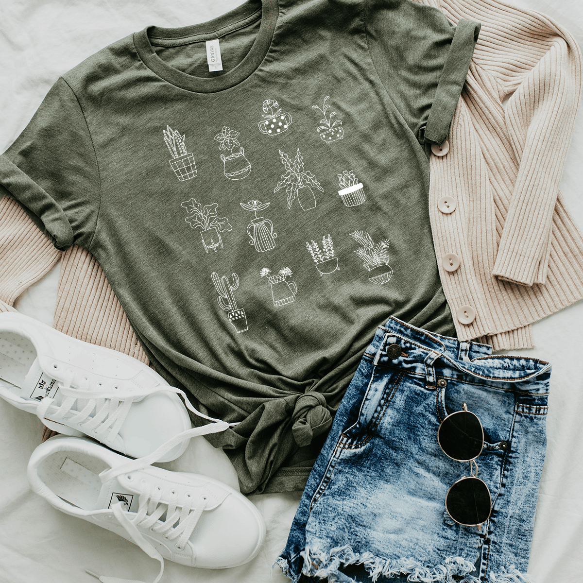 All Over Plants Unisex Tee