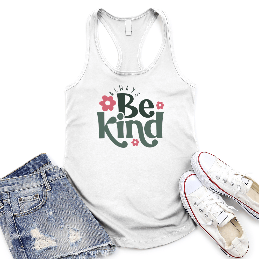 Always Be Kind Women's Racerback Tank Top