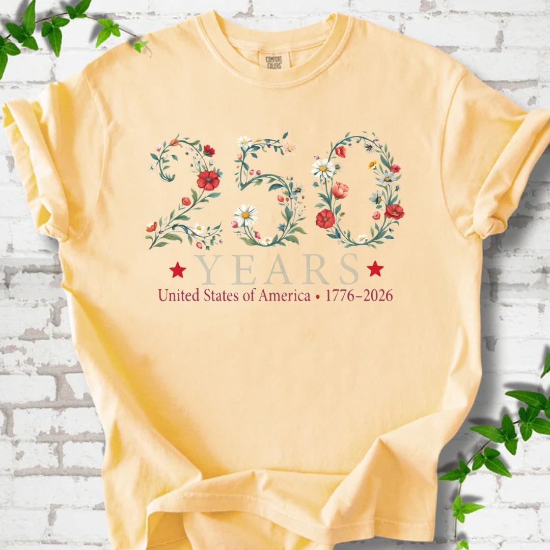 America 250 Years 1776-2026 T-Shirt