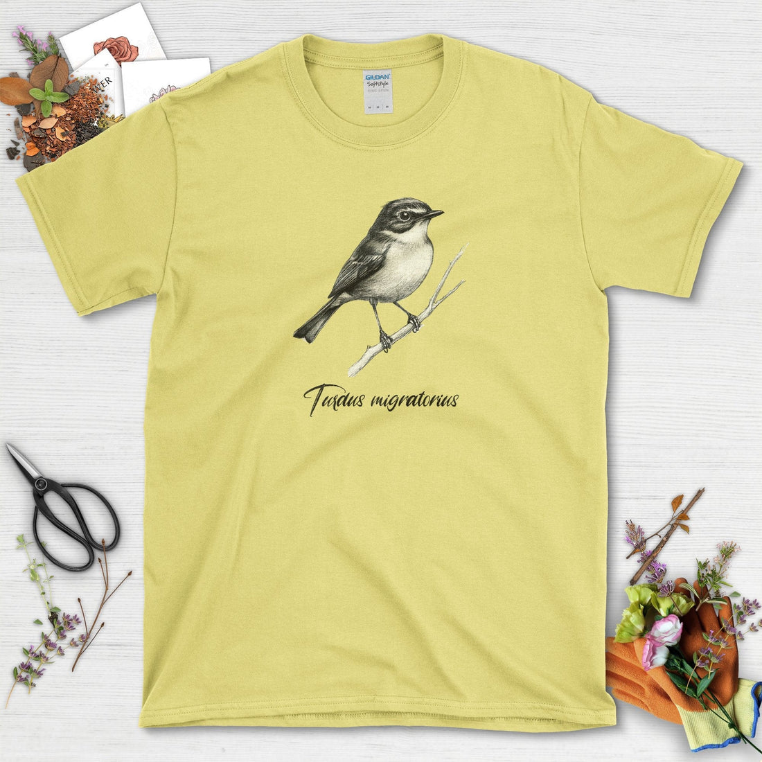 American Robin Bird Enthusiasts T-Shirt
