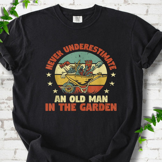 An Old Man In The Garden T-Shirt